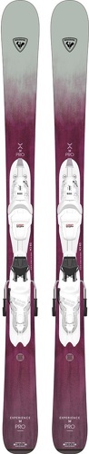 ROSSIGNOL-Pack De Ski Rossignol Experience W Pro + Fixations Xp7 Rose Fille-image-1