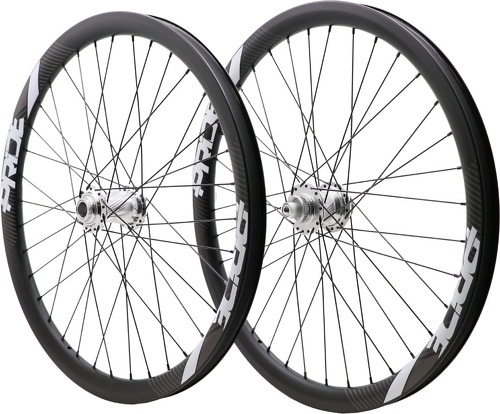 Pride Racing-Paire De Roues 24" Pride Racing Control 36H Polish / Pride Gravity Aero Ud Matt-0