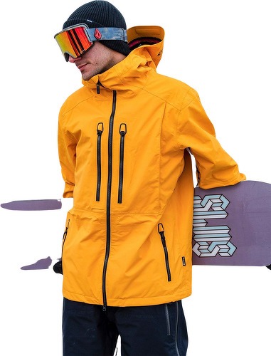 VOLCOM-Veste Gore Tex Guide Gold-1