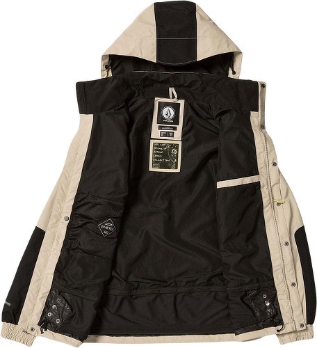 VOLCOM-Veste Gore Tex Longo Khakiest-2