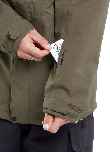 VOLCOM-Veste V.Co Op Insulated Teak-3