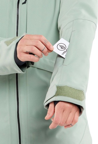 VOLCOM-Veste 3D Stretch Shelter Sage-4