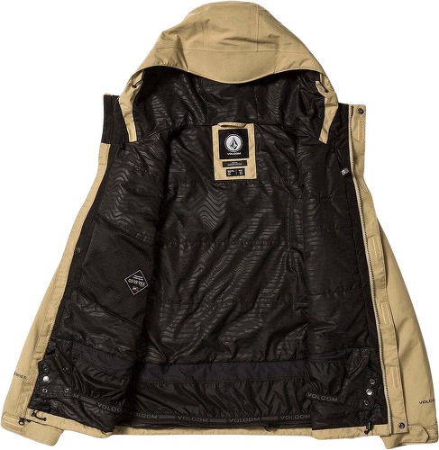 VOLCOM-Veste Gore Tex Dua Insulated Dark Khaki-2