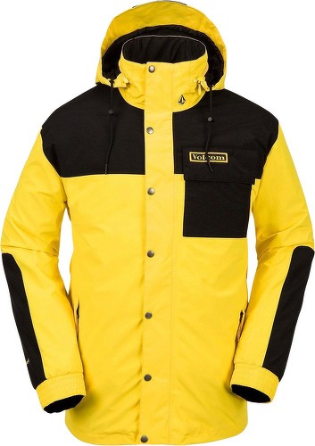 VOLCOM-Veste Gore Tex Longo Bright Yellow-2