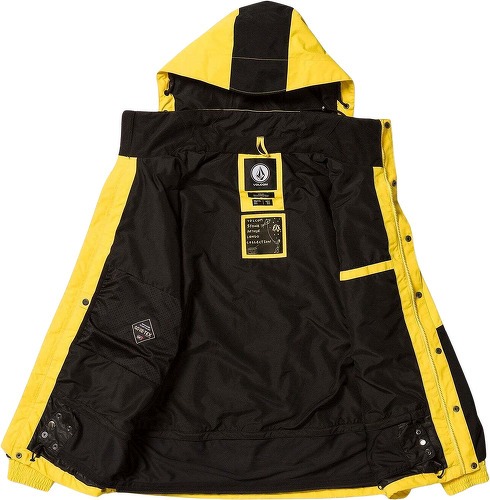 VOLCOM-Veste Gore Tex Longo Bright Yellow-3