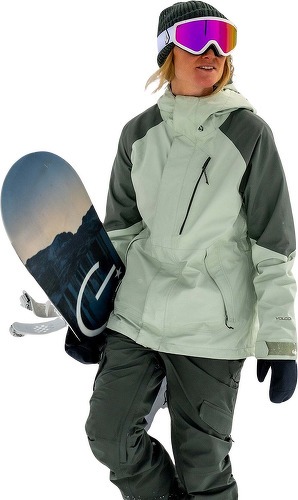 VOLCOM-Veste Gore Tex V.Co Aris Insulated Sage-1