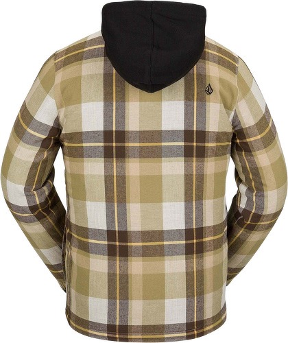 VOLCOM-Veste Insulated Riding Flannel Khakiest-1