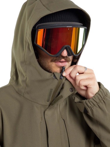 VOLCOM-Veste V.Co Op Insulated Teak-4