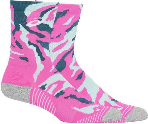 ASICS-Asics Color Camo Run Crew Sock Gloomy Sea Aquamarine Hot Pink-0