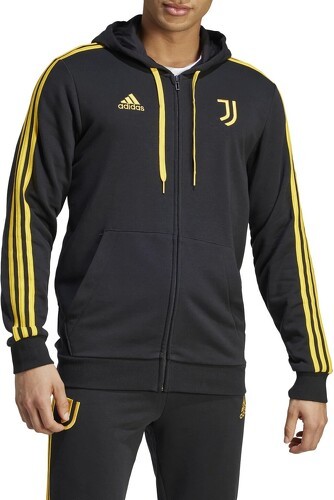 adidas Performance-Sweatshirt à capuche zippé Juventus Turin DNA 2023/24-image-1