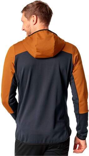 VAUDE-Men'S Monviso Hooded Grid Fleece Veste-1