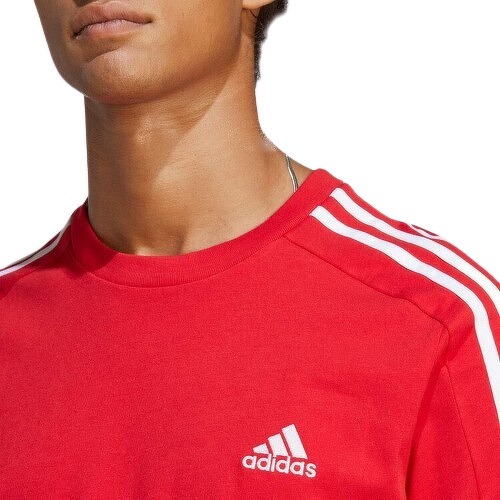 adidas Sportswear-T-shirt à 3 bandes en jersey Essentials -3