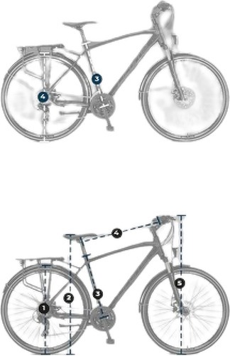 Licorne Bike GmbH-Premium Touring Trekking 28' - 21 vitesses Shimano-4