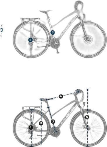Licorne Bike GmbH-Premium Touring Trekking 28' - 21 vitesses Shimano-4