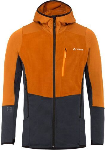 VAUDE-Men'S Monviso Hooded Grid Fleece Veste-4