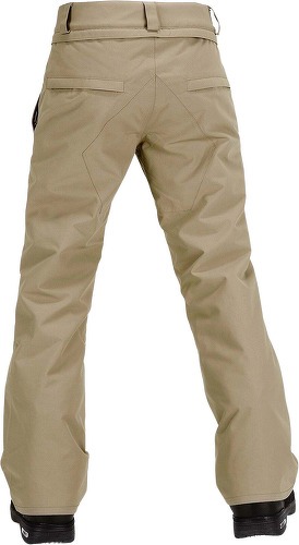 VOLCOM-Pantalon Freakin Chino Youth Insulated Dark Khaki ( )-1