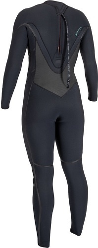 O’NEILL-O'Neill Womens Psycho Tech 5/4mm+ Back Zip Wetsuit - Black-1