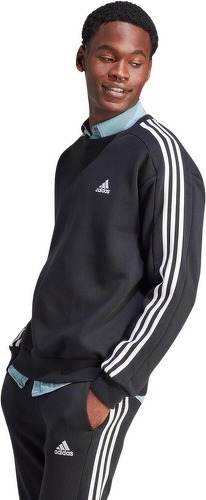 adidas Sportswear-Sweat-shirt boxy molleton 3 bandes Essentials-1