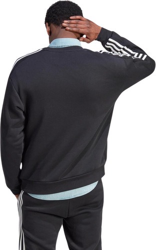 adidas Sportswear-Sweat-shirt boxy molleton 3 bandes Essentials-2