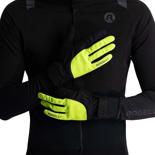 Rogelli-Gants Velo Long De Hiver Core 2 Fluor-1