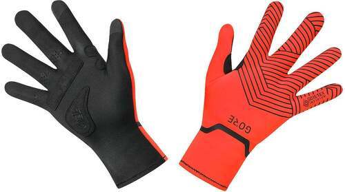 GORE-Gore Wear C3 GTX Stretch Mid Gloves Fireball Black-image-1