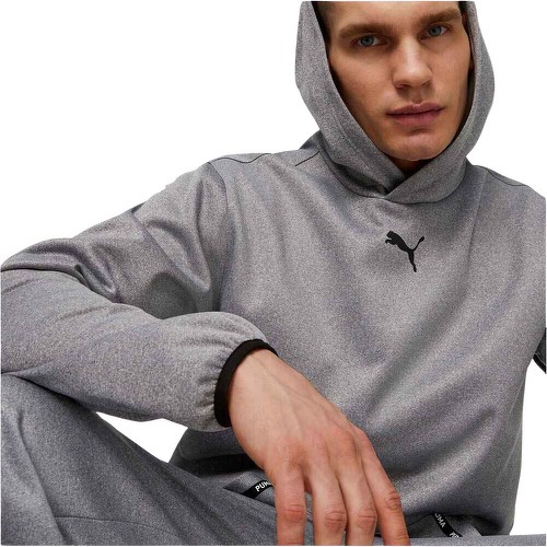 PUMA-Puma Fit Taped Pwrfleece Hoodie-3