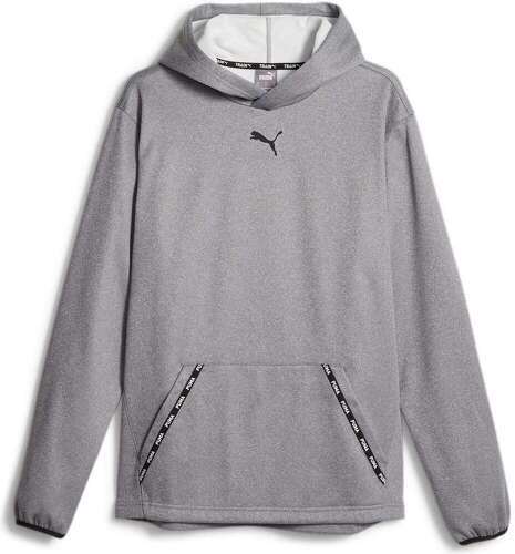 PUMA-Puma Fit Taped Pwrfleece Hoodie-4