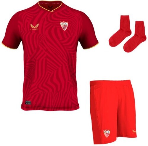 Castore-Castore Bébé Sevilla FC Kit Extérieur 2023-2024-image-1