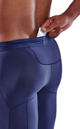 SKINS-Skins Serie-5 Long Tight Navy - Collant de running-3