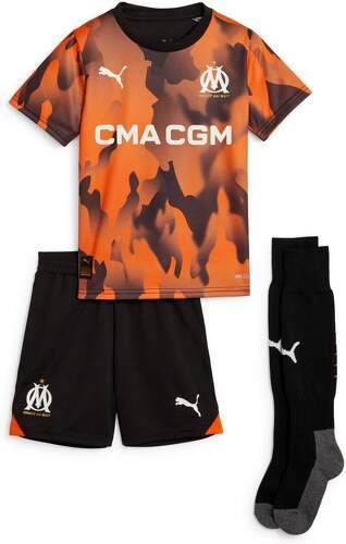 PUMA-OM Mini-kit foot Orange/Noir Garçon Puma 2023/24-image-1