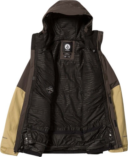 VOLCOM-Veste Gore Tex Insulated Brown-2