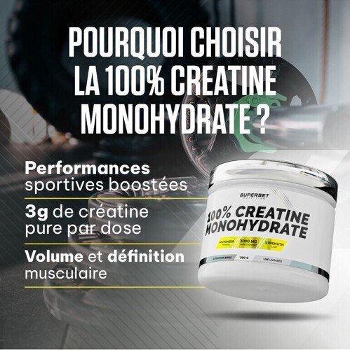 Superset Nutrition-100% Creatine Monohydrate (300g)-2