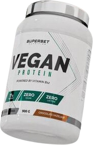 Superset Nutrition-100% Vegan Protein (900g) [CHOCOLAT NOISETTE]-2