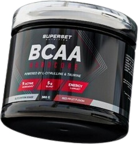 Superset Nutrition-BCAA Hardcore (360g) [TUTTI FRUTTI]-2