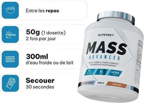Superset Nutrition-Mass Advanced (2,5Kg) [COOKIES]-3