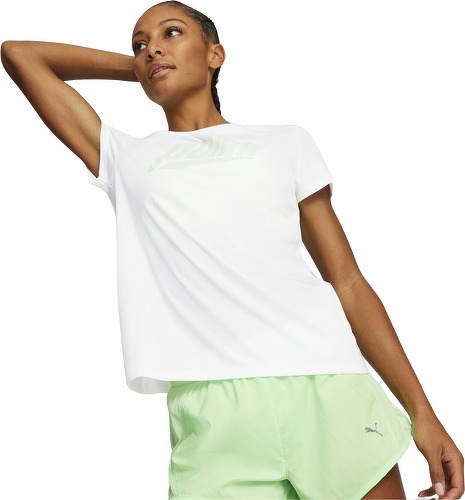 PUMA-T-shirt de running RUN Logo Femme-2