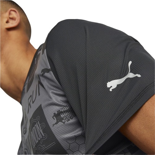 PUMA-T Shirt De Running Run Favourite-4