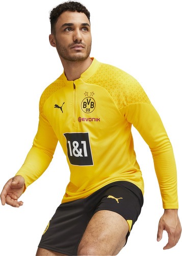 PUMA-Haut D’Entraînement 2023/24 À Fermeture Zippée Borussia Dortmund-2