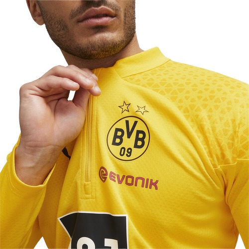 PUMA-Haut D’Entraînement 2023/24 À Fermeture Zippée Borussia Dortmund-4