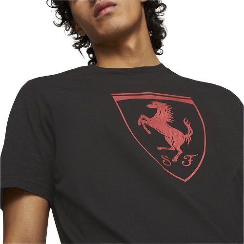 PUMA-T-shirt avec grand écusson Scuderia Ferrari Race Homme-3