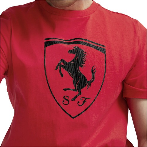 PUMA-T-shirt avec grand écusson Scuderia Ferrari Race Homme-3