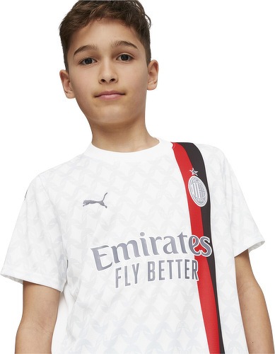 PUMA-Maillot Away 23/24 AC Milan Enfant et Adolescent-4
