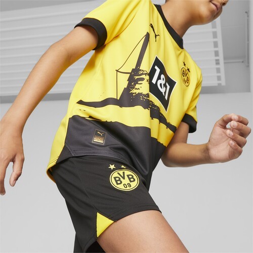 PUMA-Short 23/24 Borussia Dortmund Enfant et Adolescent-3