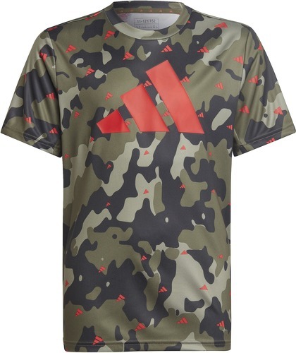 adidas Sportswear-T-shirt coupe standard à imprimé intégral Train Essentials Seasonal AEROREADY-0