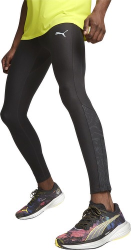 PUMA-Legging de running en tissu brossé Homme-2