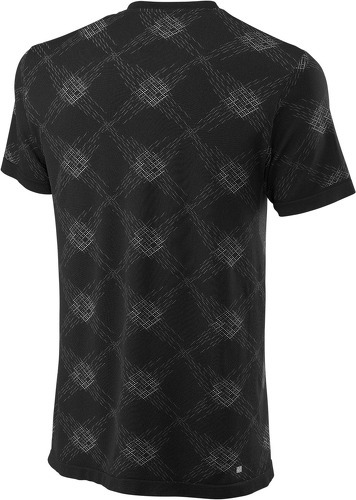 WILSON-Wilson Power Seamless Henley 3 - T-shirt de tennis-1