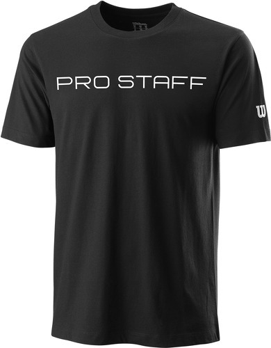 WILSON-T SHIRT TECH WILSON PRO STAFF FRANCHISE NOIR BLANC-0