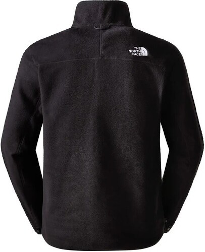 The North Face Pull-Over En Polaire Glacier Pro 1/4 Zippé Flame|Tnf Black |  Pulls & Polaires Homme