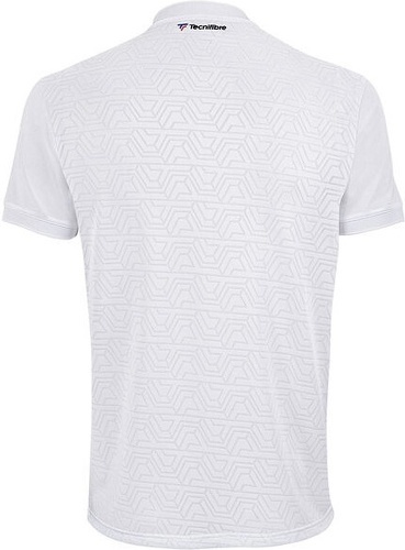 TECNIFIBRE-Polo Tecnifibre Team Mesh Blanc-1