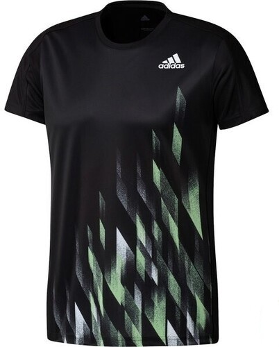 adidas-Tshirt Adidas Graphic Noir/Vert-image-1